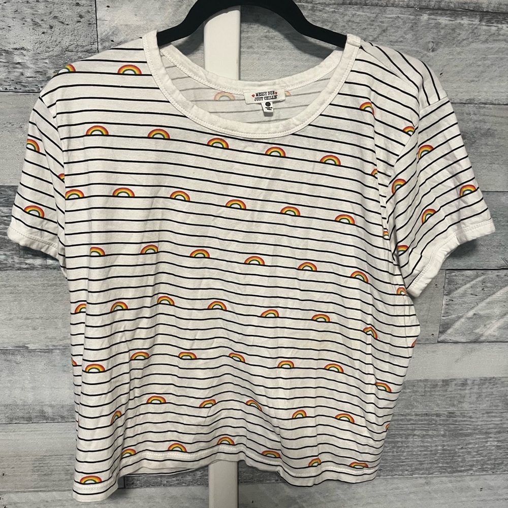 T-shirt with Rainbows